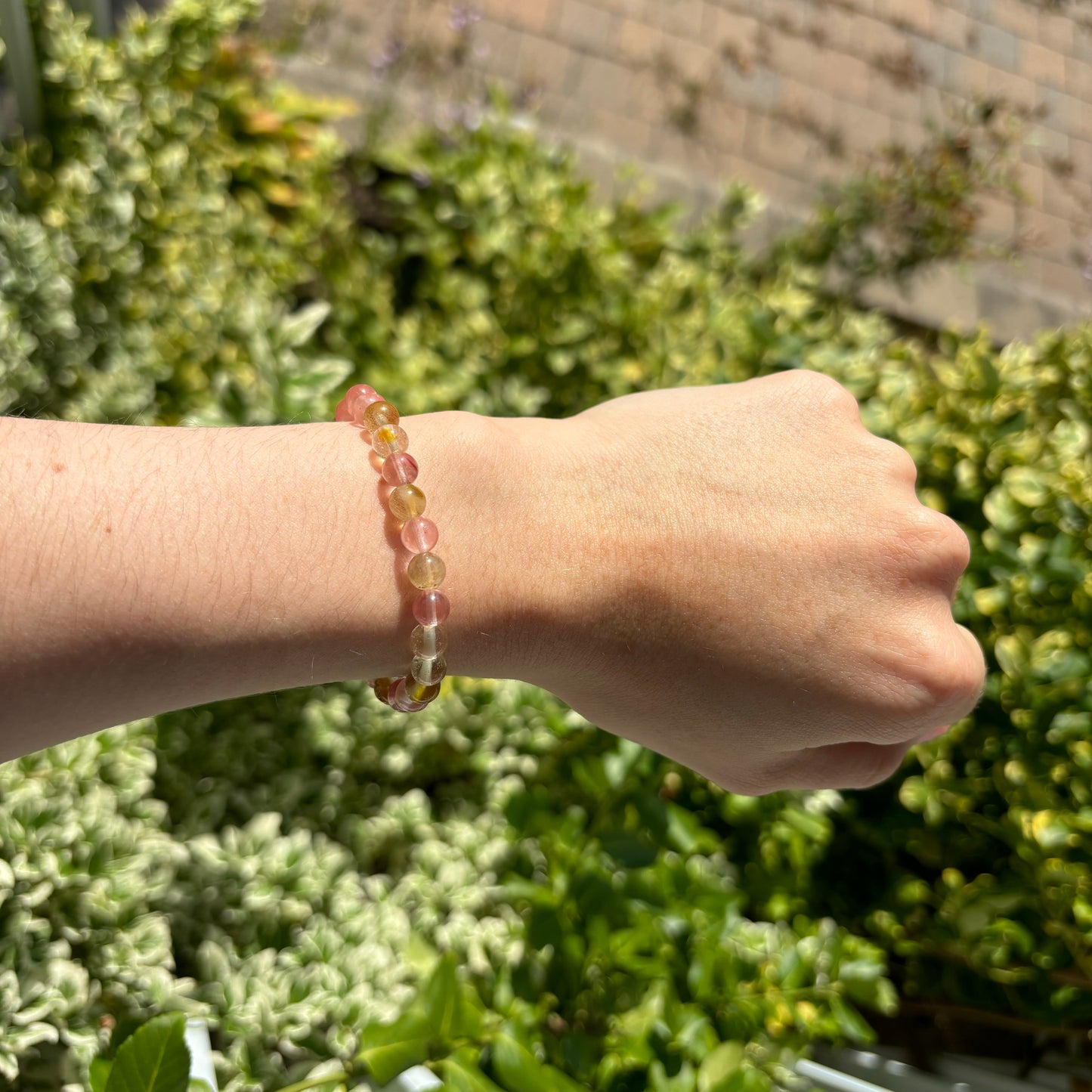 Pink Quartz Bracelet